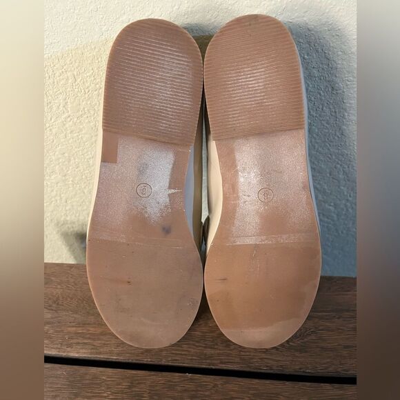 NWOB Coutgo Faux Leather Comfy Loafers Cream Color Women’s Size 6 - Picture 5 of 6